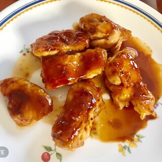 チキンの照り焼き！はちみつ入り